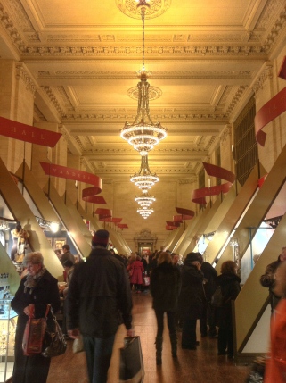 The Holiday Market at Vanderbilt Hall -- the swankiest place to buy a hat