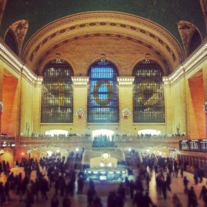 The hustle and bustle of Christmas at Grand Central